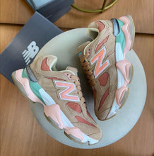 Carregar imagem no visualizador da galeria, Tênis New Balance 9060 Sea Salt Colorway Couro Legítimo