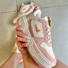 Carregar imagem no visualizador da galeria, TĂȘnis Nike AF1 Plataforma Flamingo Rosa Premium