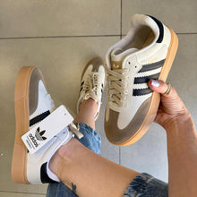 Carregar imagem no visualizador da galeria, TĂȘnis Adidas Samba Off White Preto Premium