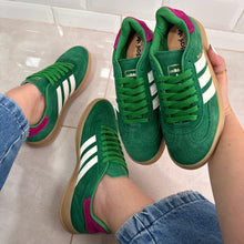 Carregar imagem no visualizador da galeria, Tênis Adidas Gazelle Verde Pink  Couro Legítimo 2.0
