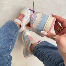 Carregar imagem no visualizador da galeria, Tênis Nike Dunk Low Azul Bebê e Rosa Premium