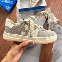 Carregar imagem no visualizador da galeria, Tênis Adidas Campus Cinza Premium