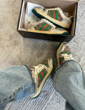 Carregar imagem no visualizador da galeria, Tênis Gucci Screener Verde e Vermelho