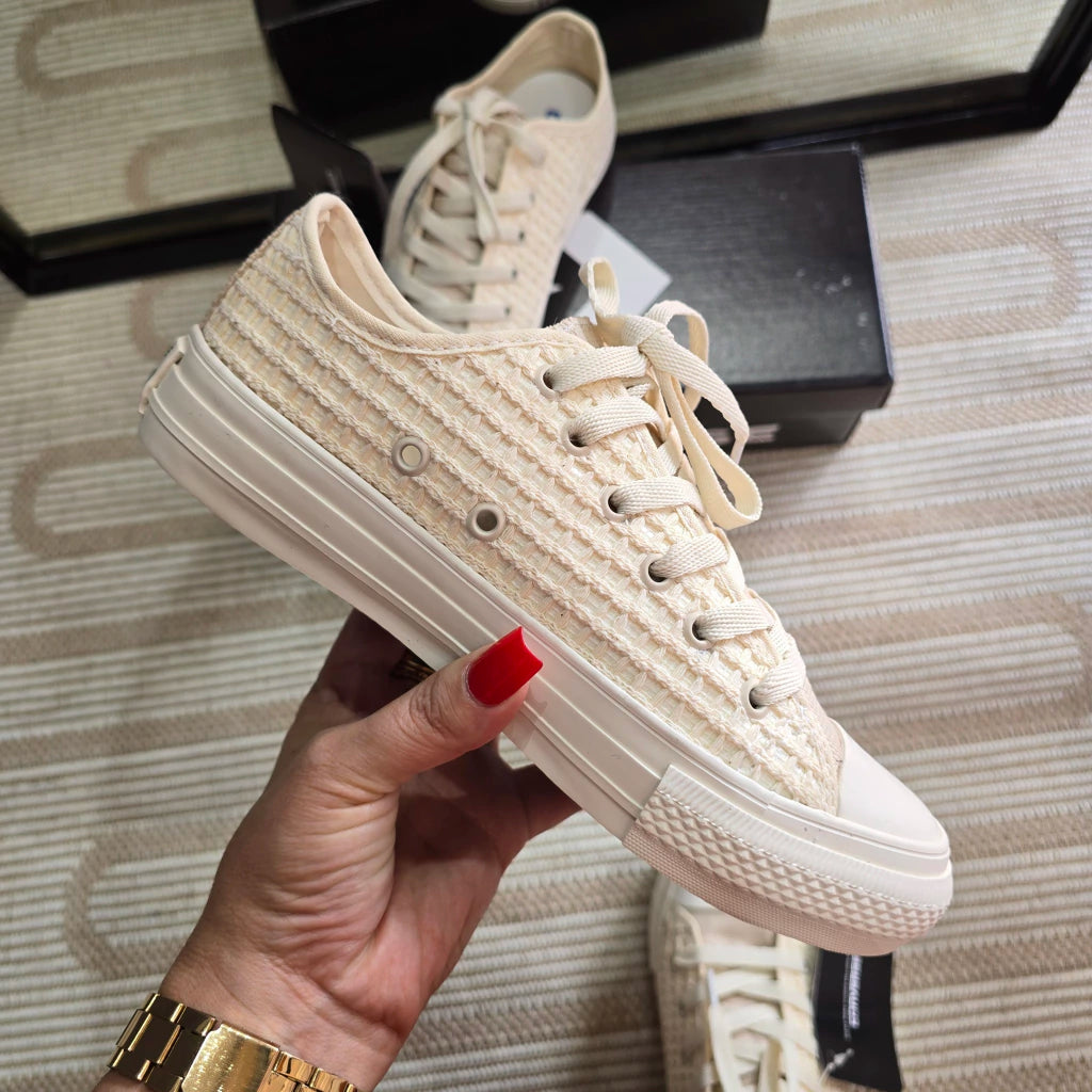 Tênis A.Star Areia Renda Premium