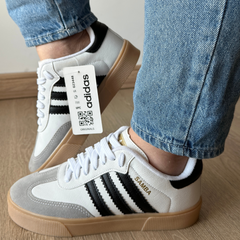 Tênis Adidas Samba Branco e Preto Premium