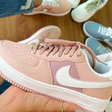 Carregar imagem no visualizador da galeria, Tênis Nike Air Force Rosa Feminino Premium
