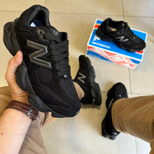 Carregar imagem no visualizador da galeria, Tênis New Balance 9060 Sea Salt Preto Masculino Couro Legítimo
