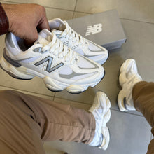 Carregar imagem no visualizador da galeria, Tênis New Balance 9060 Sea Salt Branco Masculino Couro Legítimo
