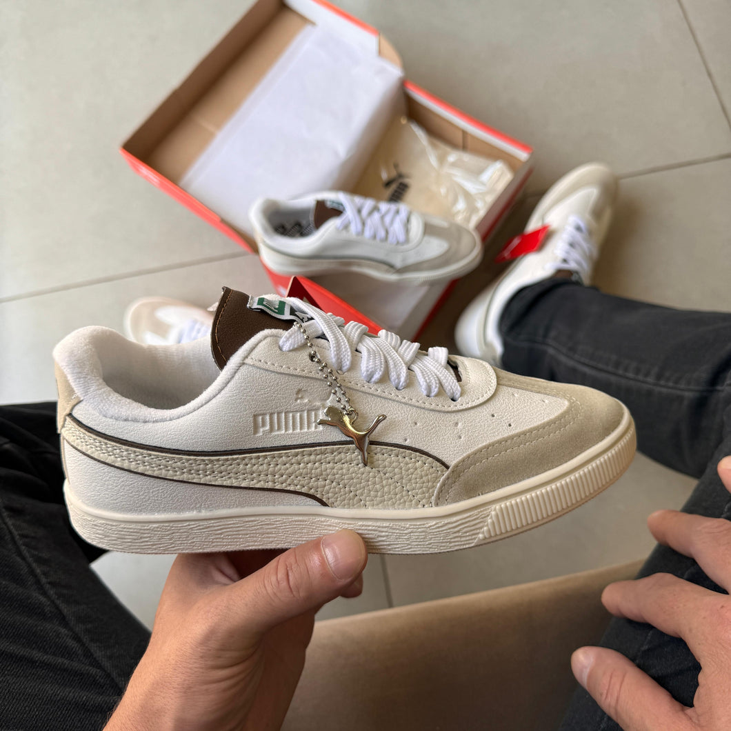 Tênis Puma Social Castanho Off Masculino