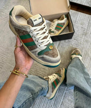 Carregar imagem no visualizador da galeria, Tênis Gucci Screener Verde e Vermelho
